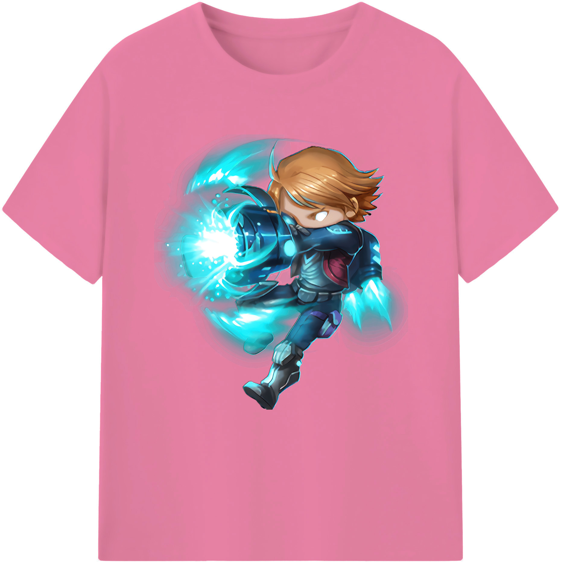 リーグ・オブ・レジェンド League of Legends LOL 綿100％半袖Tシャツ（フロントプリント）